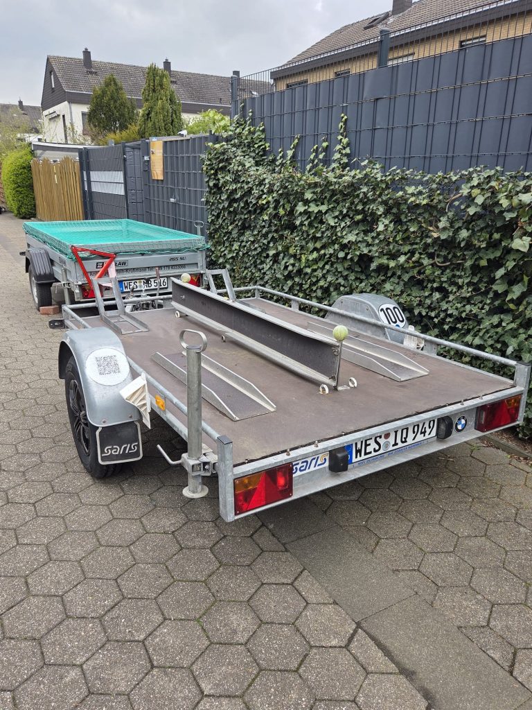 Motorradanhänger für  2 Bikes